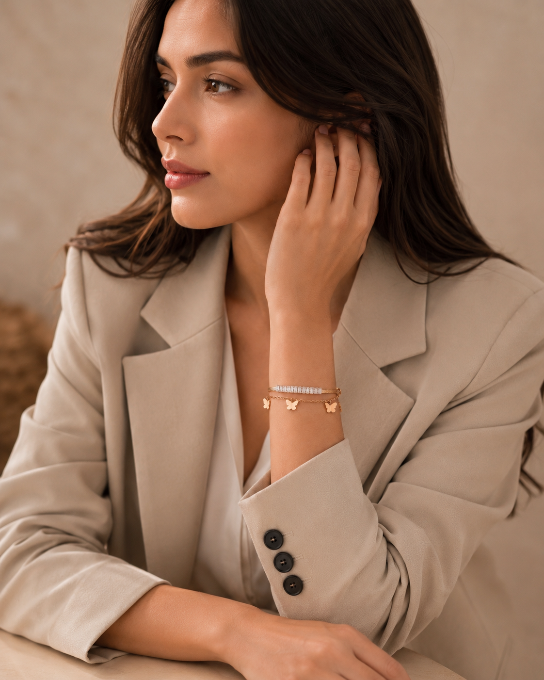 Champagne Sparkle Bracelet