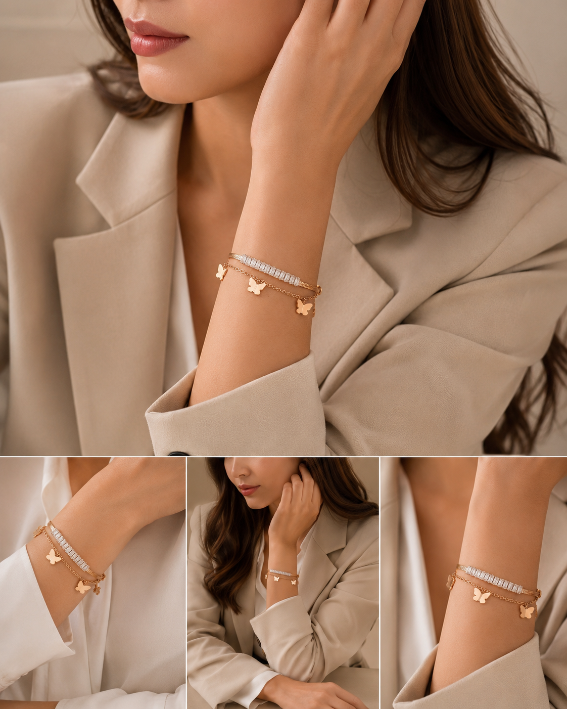 Champagne Sparkle Bracelet