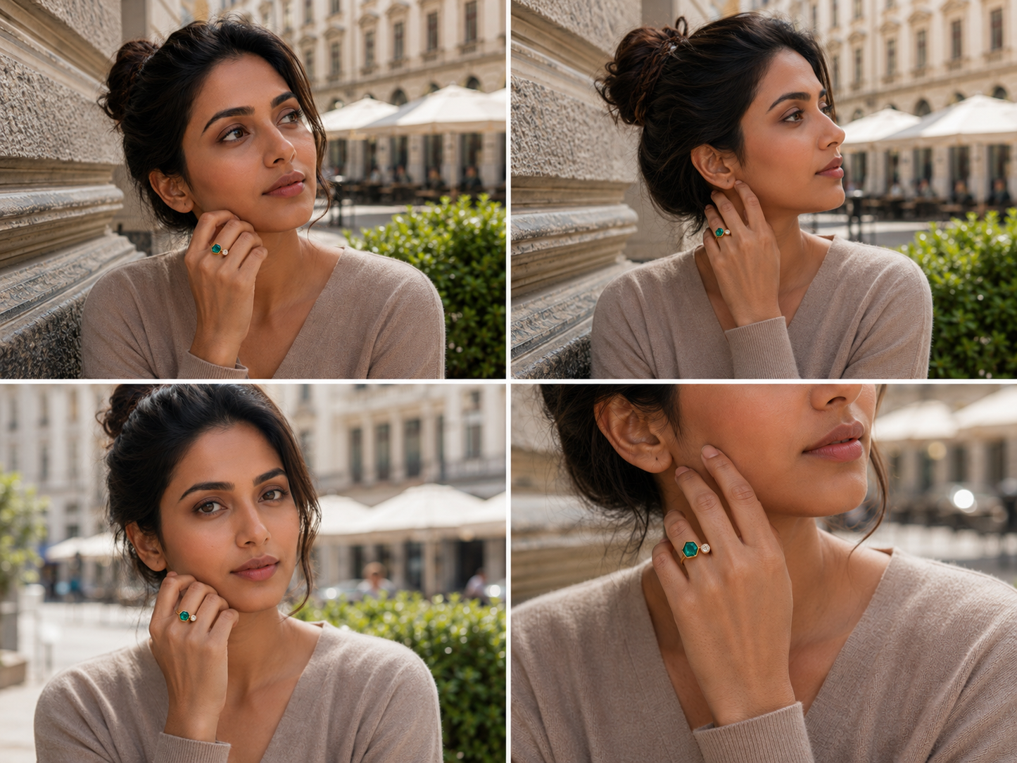 Emerald Edge Ring