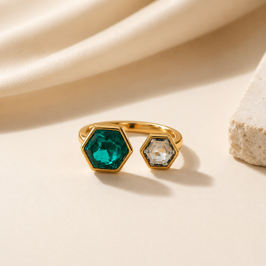 Emerald Edge Ring