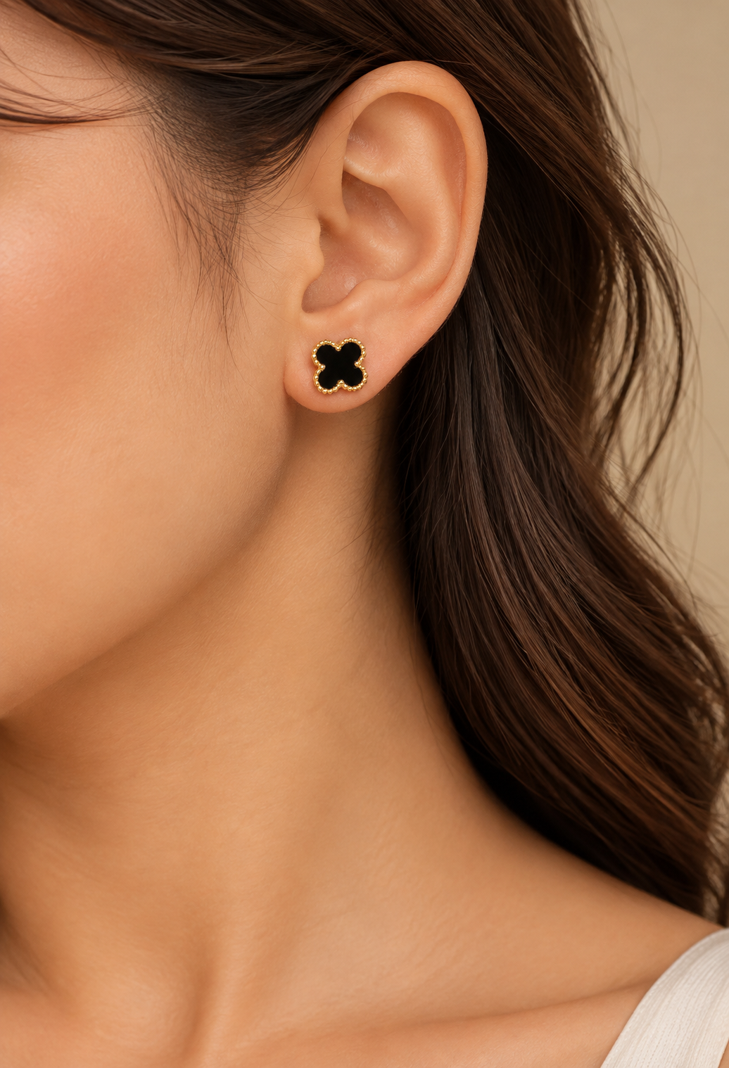 Midnight Bloom Earring
